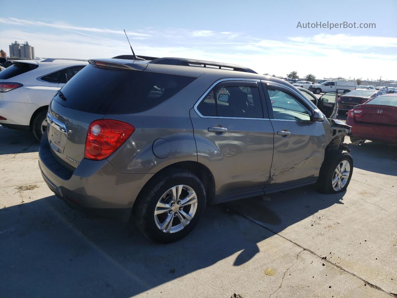 2012 Chevrolet Equinox Lt Gray vin: 2GNALDEK2C6300025