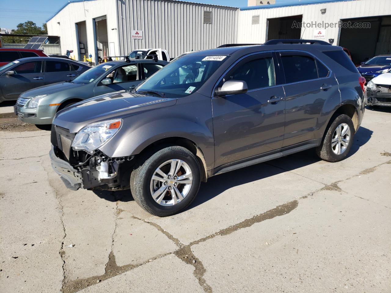 2012 Chevrolet Equinox Lt Gray vin: 2GNALDEK2C6300025