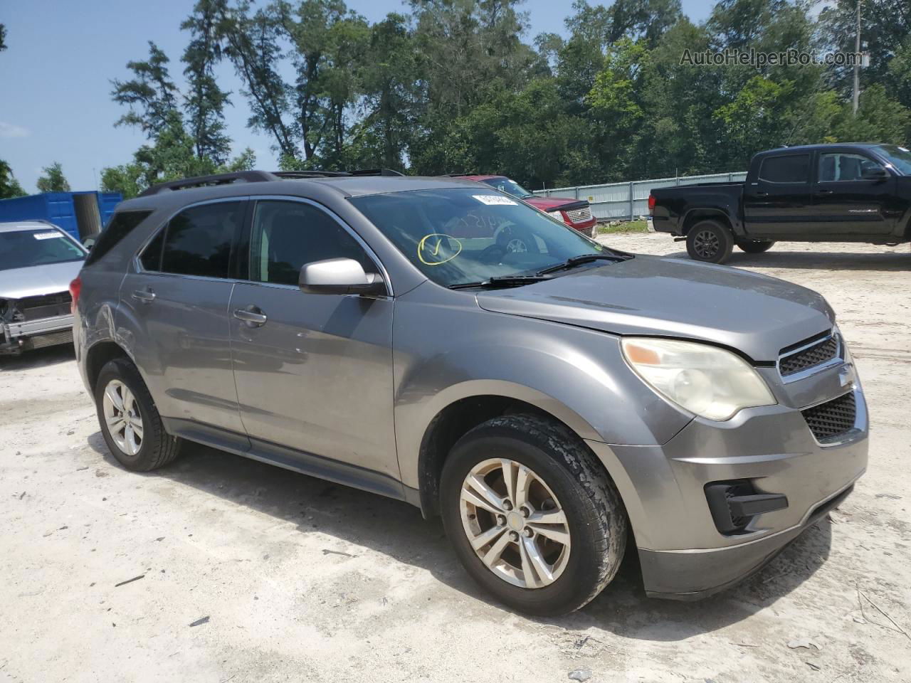 2012 Chevrolet Equinox Lt Серый vin: 2GNALDEK2C6307329