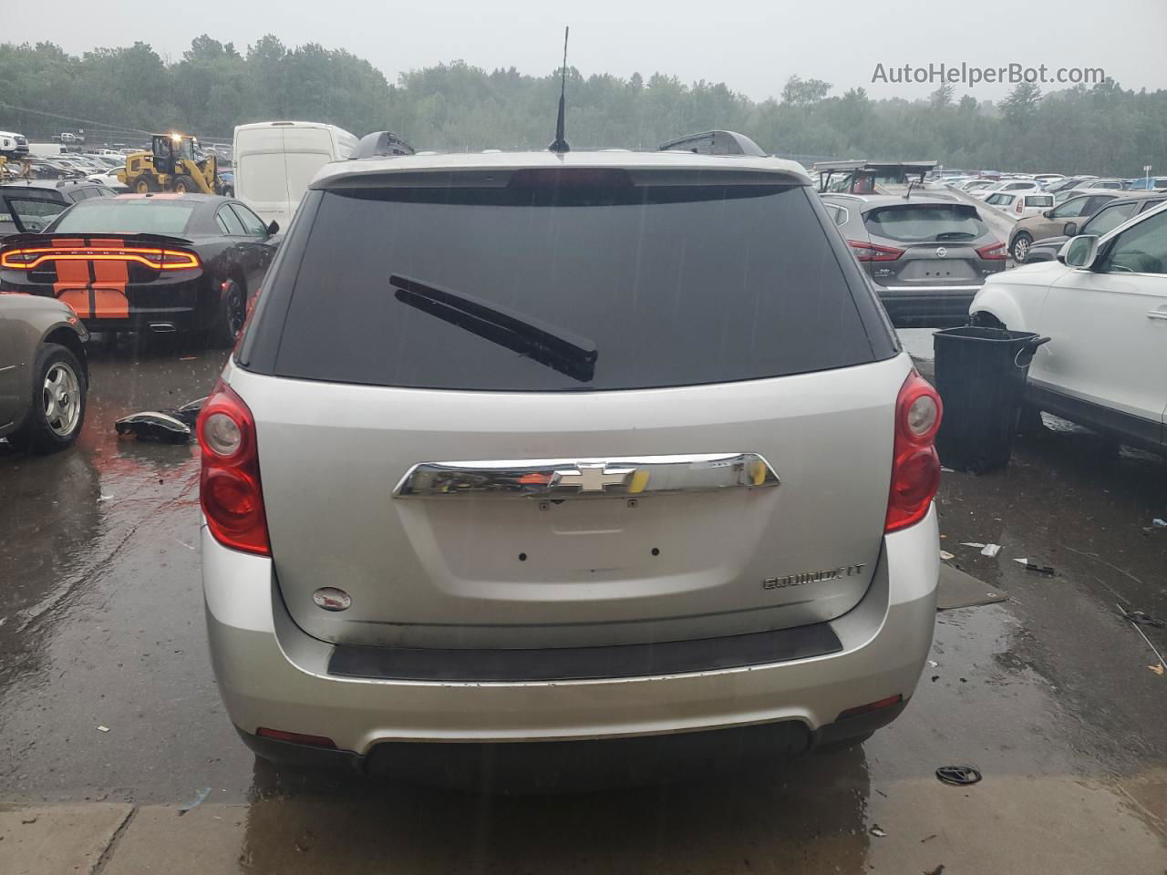 2012 Chevrolet Equinox Lt Silver vin: 2GNALDEK2C6308965