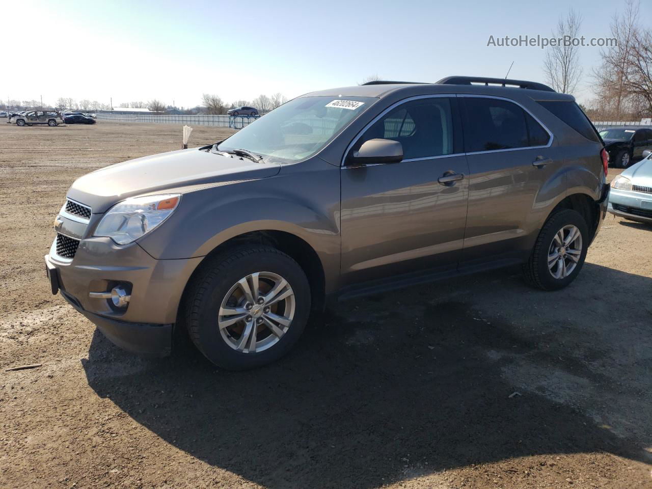 2012 Chevrolet Equinox Lt Silver vin: 2GNALDEK2C6333039