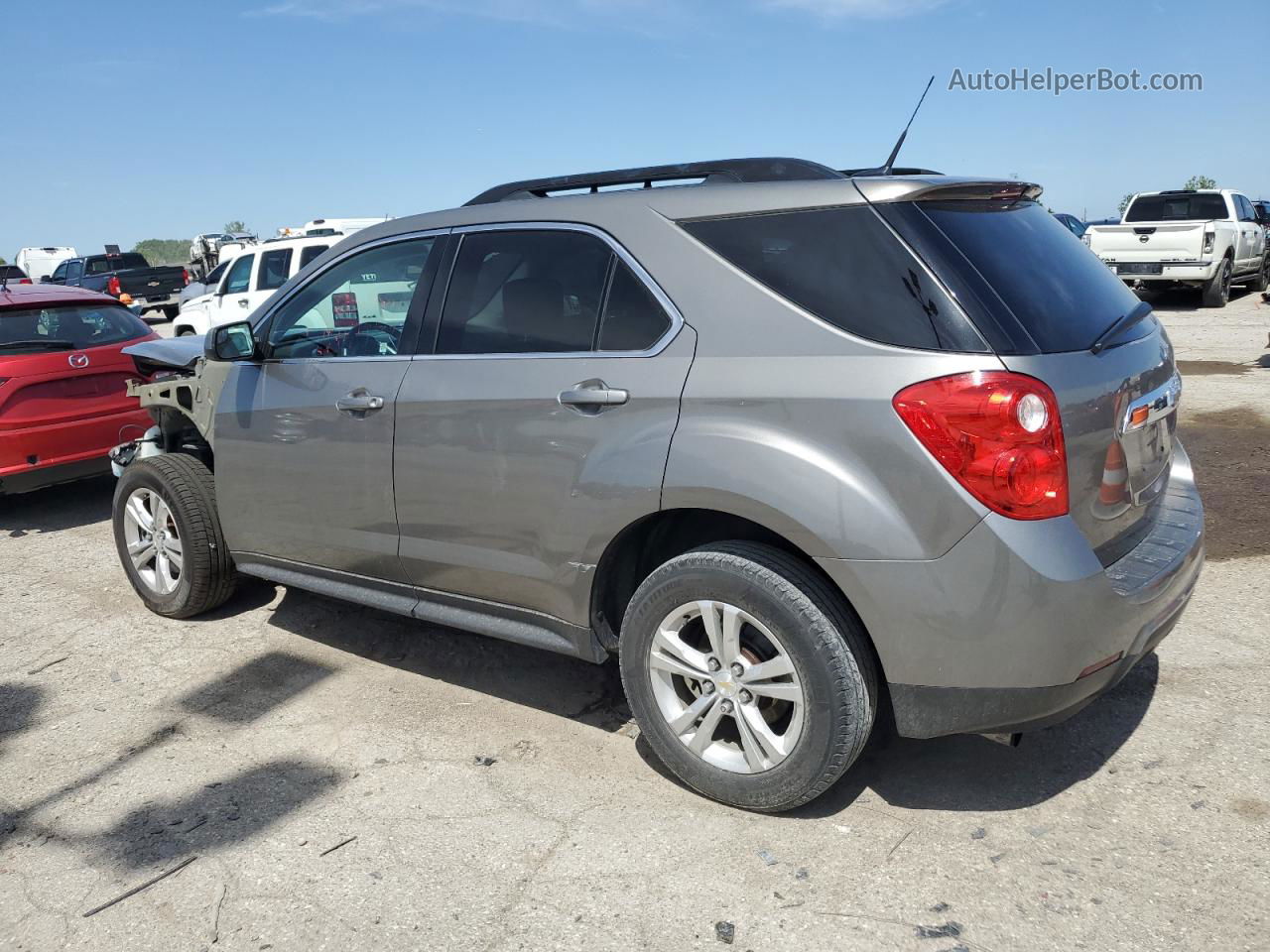 2012 Chevrolet Equinox Lt Silver vin: 2GNALDEK2C6333395