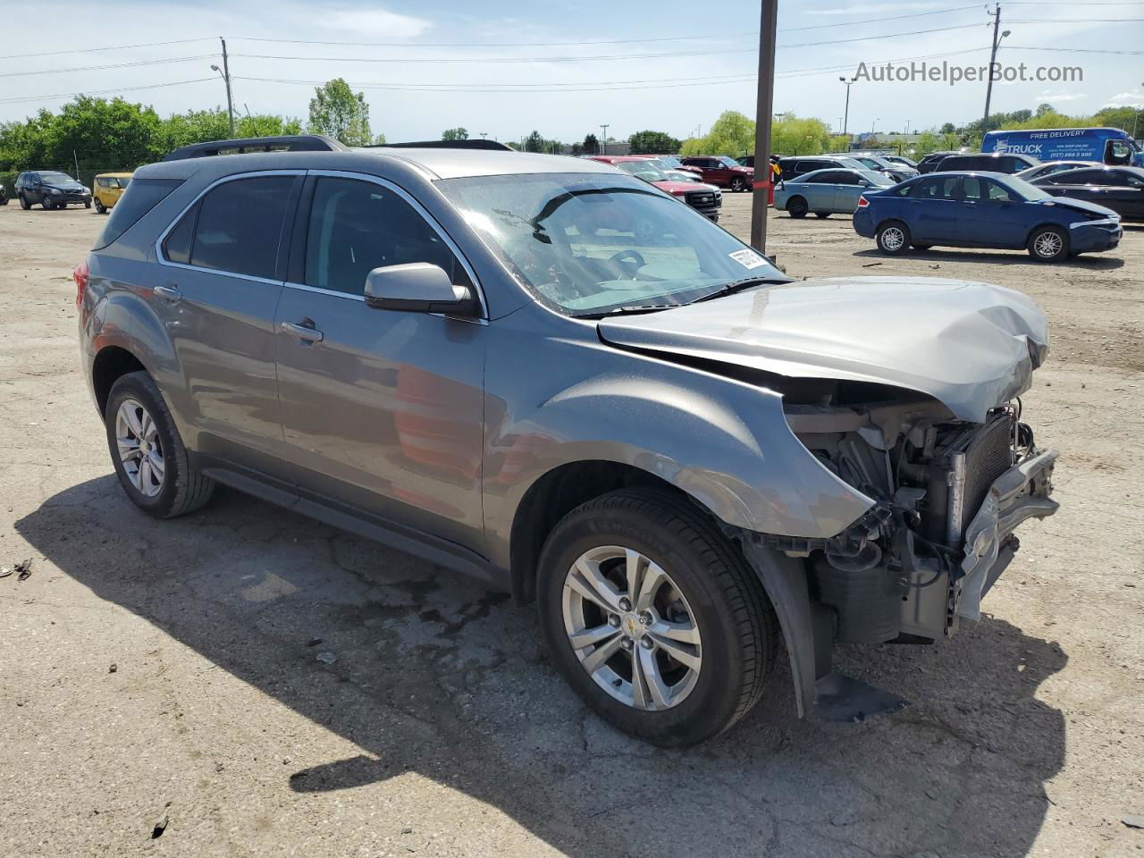 2012 Chevrolet Equinox Lt Silver vin: 2GNALDEK2C6333395