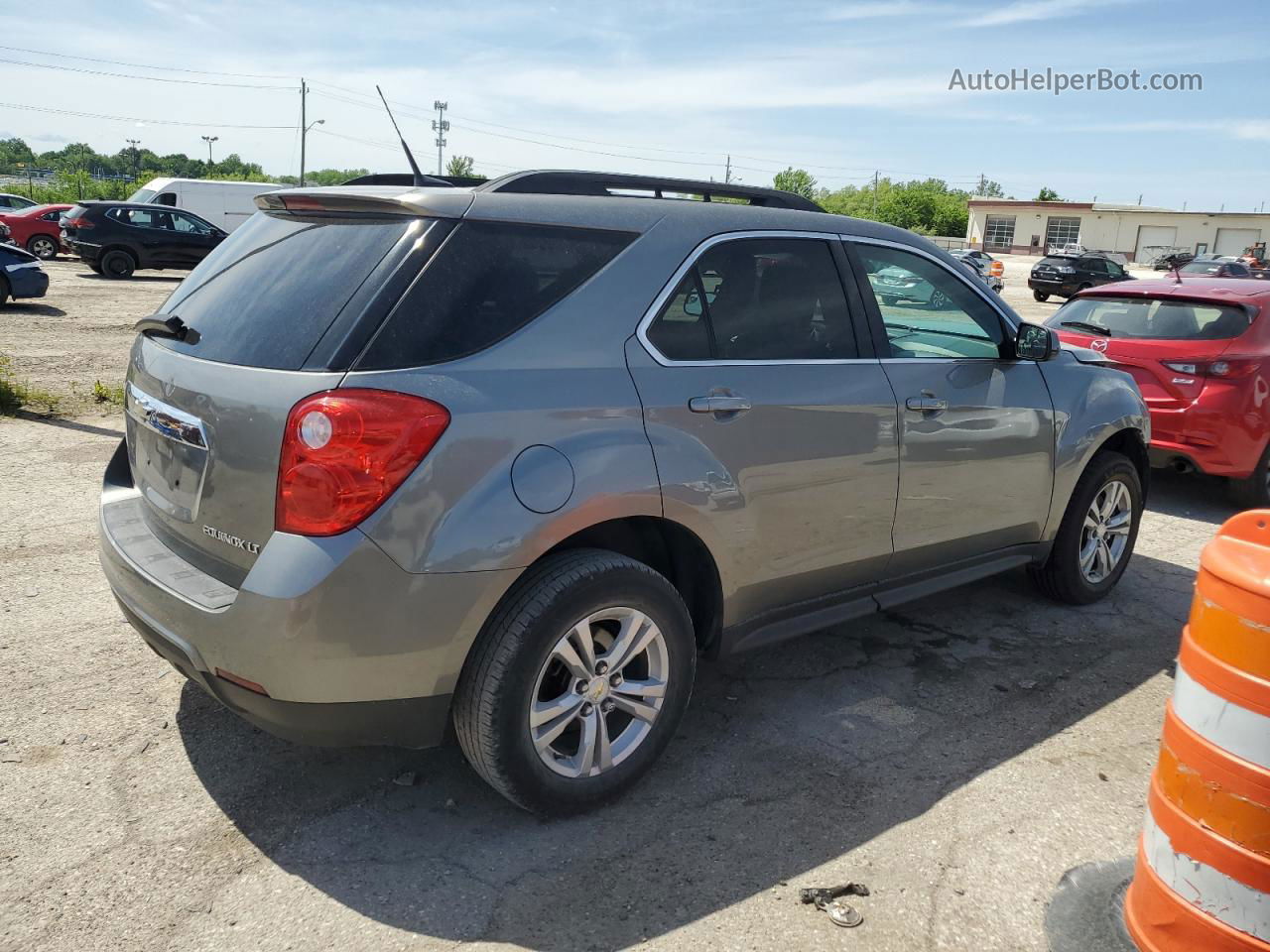 2012 Chevrolet Equinox Lt Silver vin: 2GNALDEK2C6333395