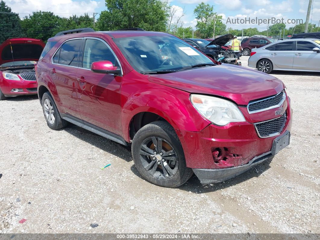 2012 Chevrolet Equinox 1lt Red vin: 2GNALDEK2C6357602