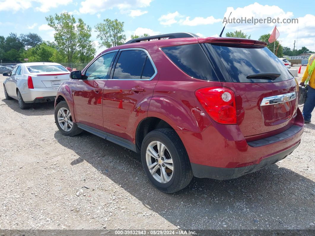 2012 Chevrolet Equinox 1lt Red vin: 2GNALDEK2C6357602