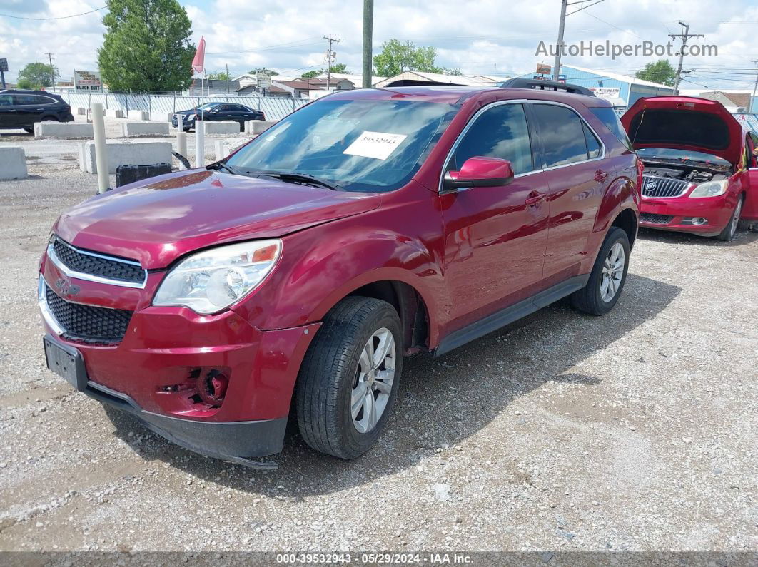 2012 Chevrolet Equinox 1lt Red vin: 2GNALDEK2C6357602