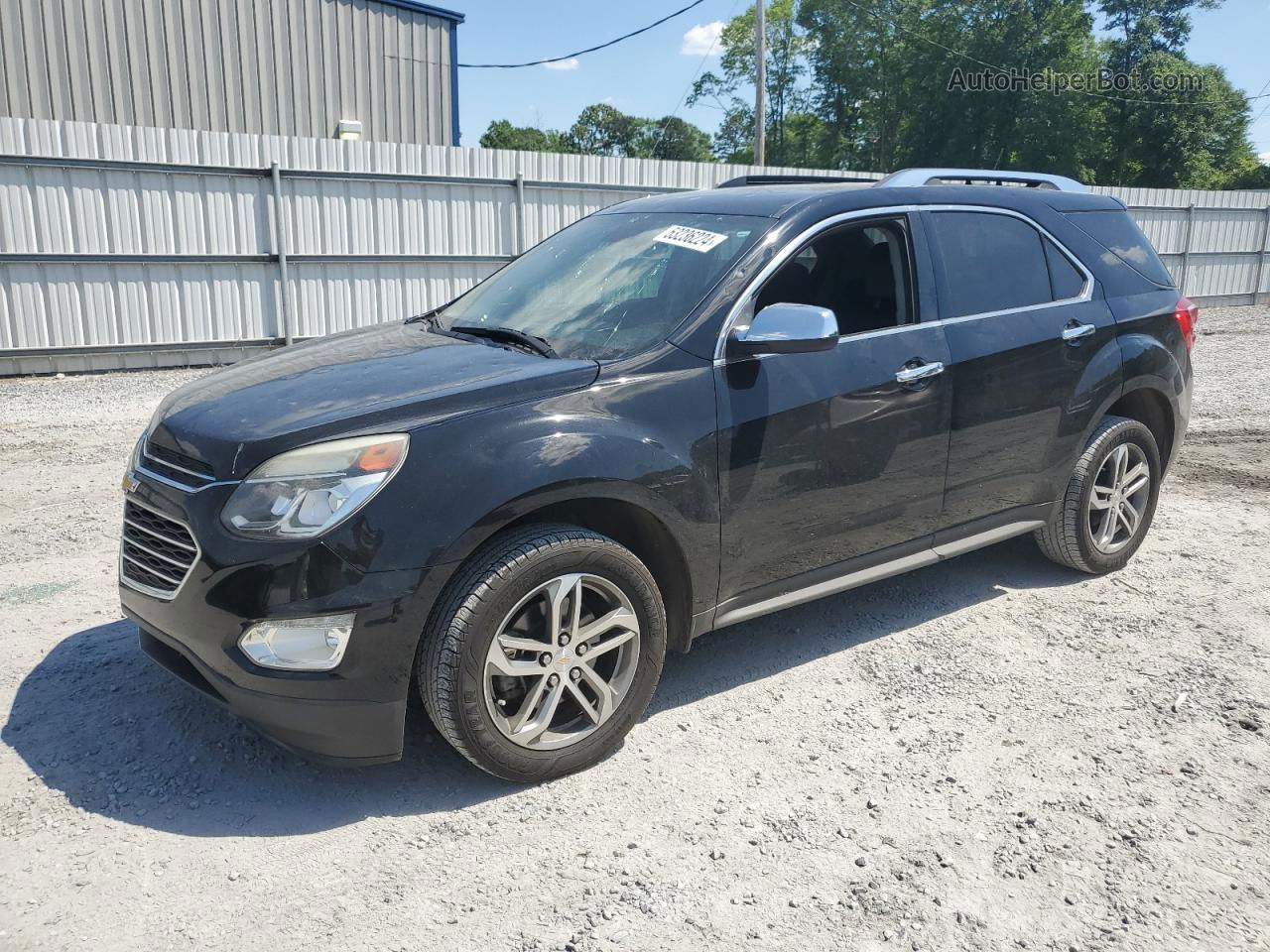 2017 Chevrolet Equinox Premier Black vin: 2GNALDEK2H1509446