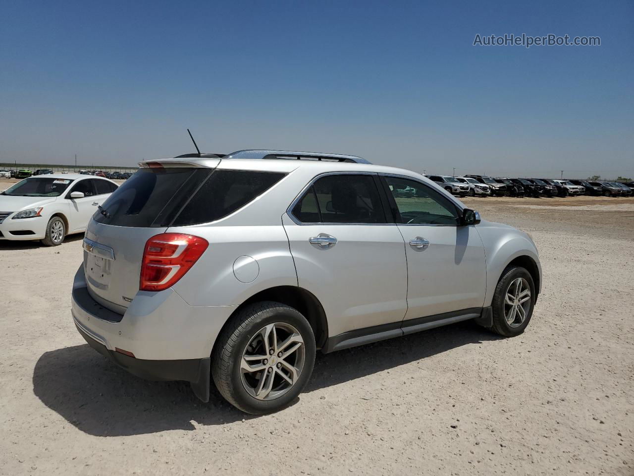 2017 Chevrolet Equinox Premier Silver vin: 2GNALDEK2H1591792