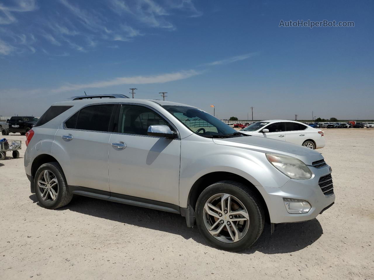 2017 Chevrolet Equinox Premier Silver vin: 2GNALDEK2H1591792