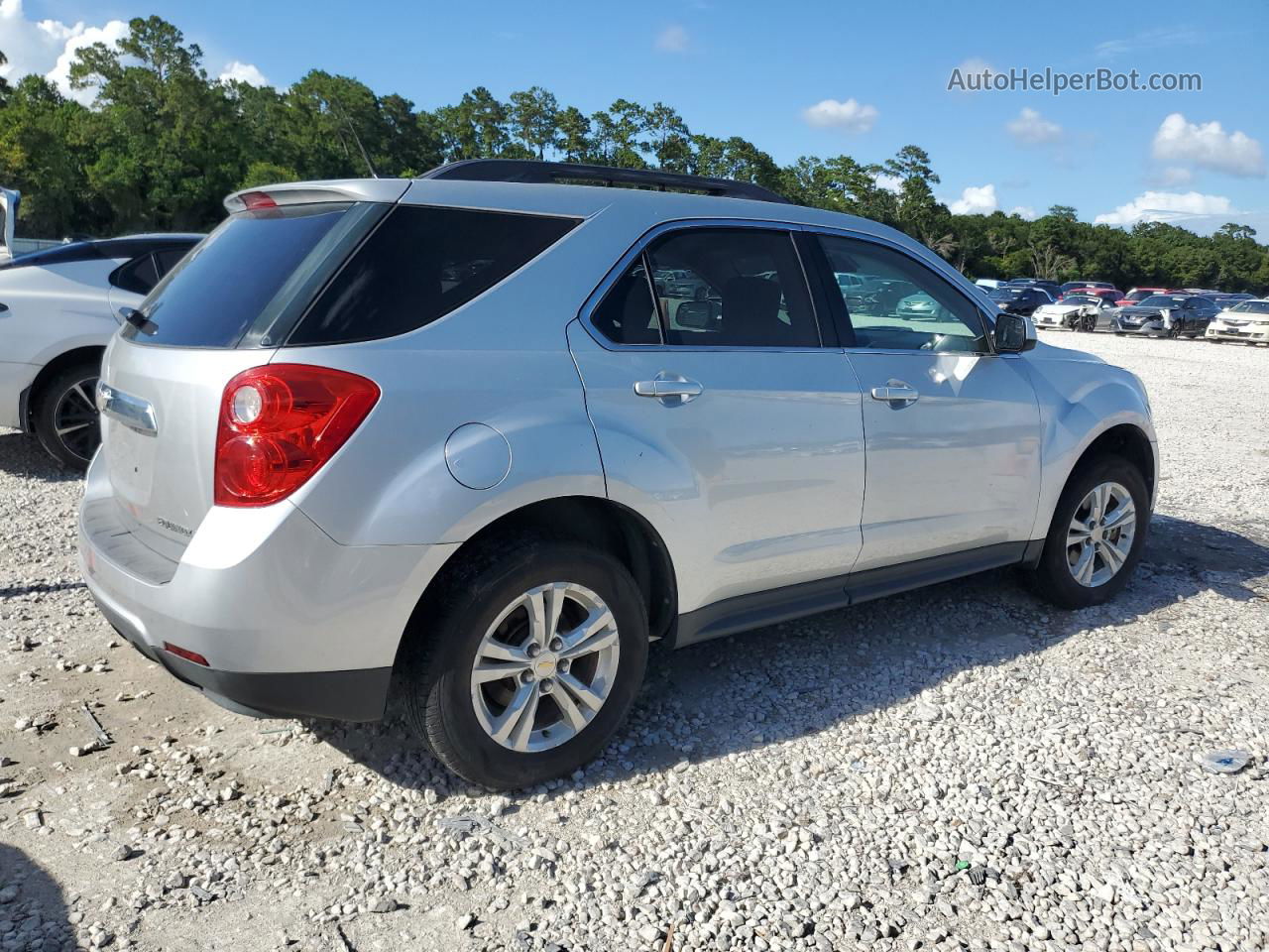 2012 Chevrolet Equinox Lt Silver vin: 2GNALDEK3C1185092