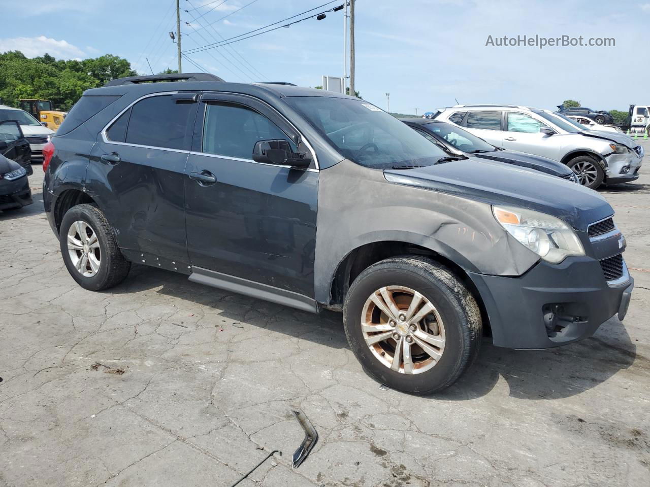 2012 Chevrolet Equinox Lt Gray vin: 2GNALDEK3C1323617