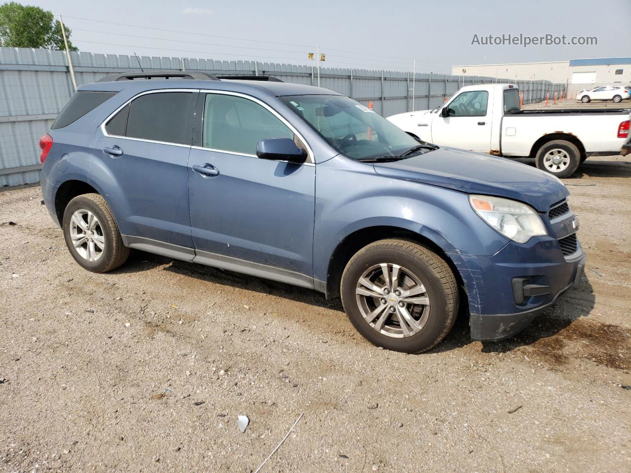 2012 Chevrolet Equinox Lt Синий vin: 2GNALDEK3C6108158