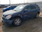 2012 Chevrolet Equinox Lt Blue vin: 2GNALDEK3C6108158