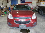 2012 Chevrolet Equinox Lt Burgundy vin: 2GNALDEK3C6316637