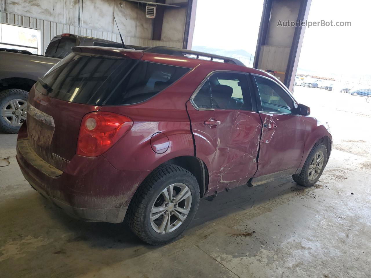 2012 Chevrolet Equinox Lt Burgundy vin: 2GNALDEK3C6316637