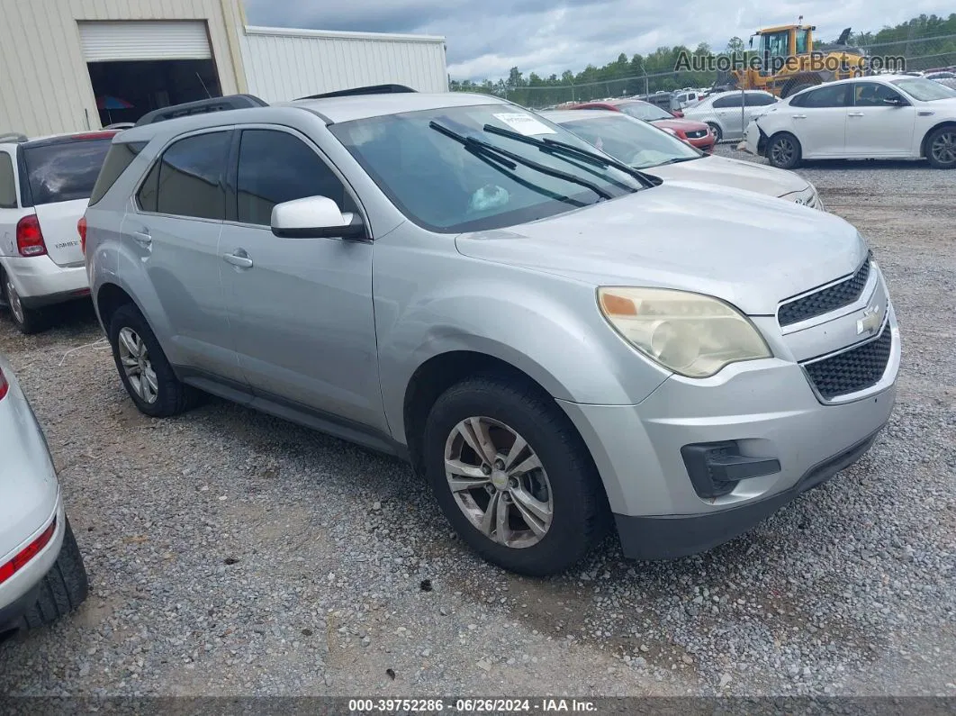 2012 Chevrolet Equinox 1lt Silver vin: 2GNALDEK3C6325516