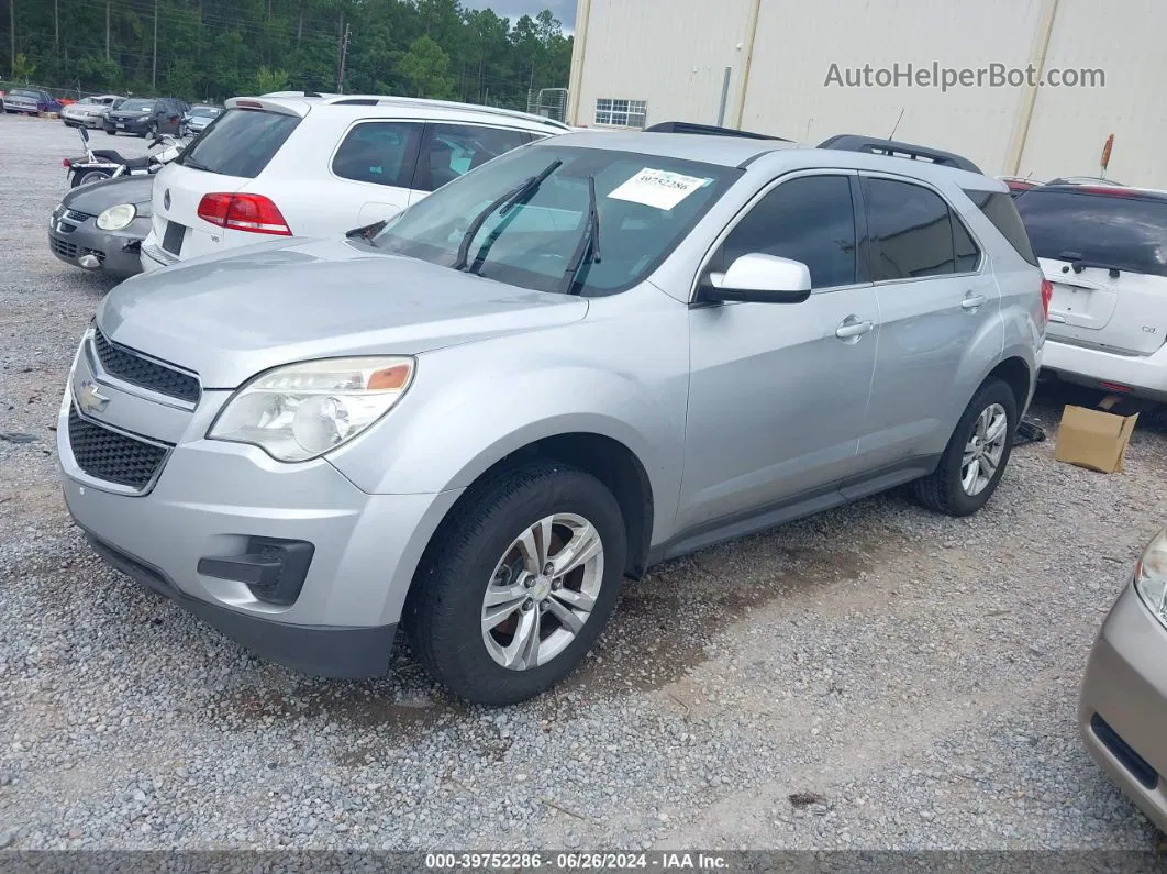 2012 Chevrolet Equinox 1lt Silver vin: 2GNALDEK3C6325516