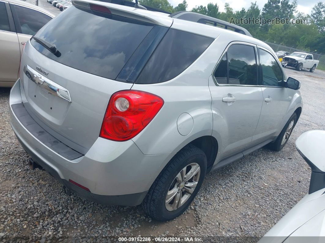 2012 Chevrolet Equinox 1lt Silver vin: 2GNALDEK3C6325516