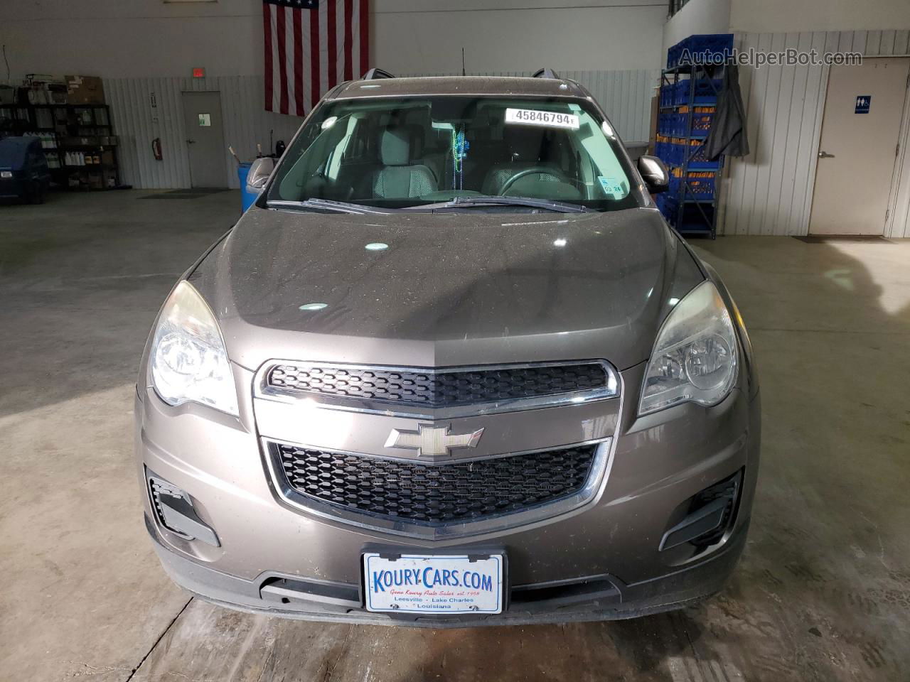 2012 Chevrolet Equinox Lt Brown vin: 2GNALDEK3C6328951