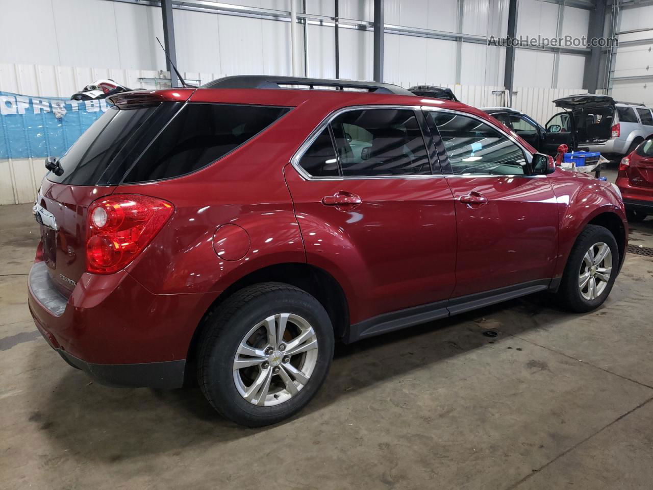 2012 Chevrolet Equinox Lt Бордовый vin: 2GNALDEK3C6332918