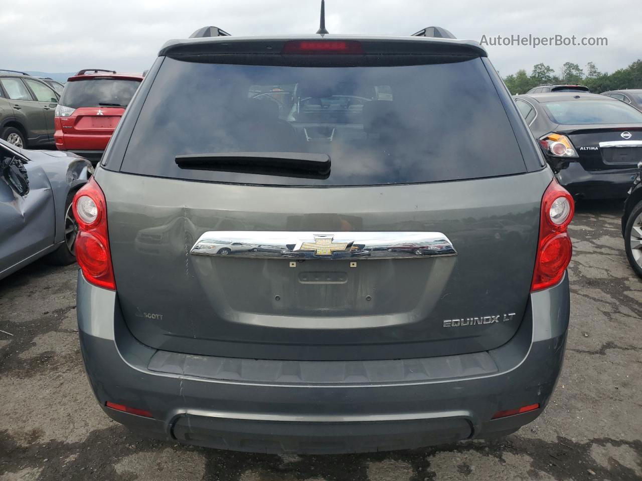 2012 Chevrolet Equinox Lt Gray vin: 2GNALDEK3C6358869