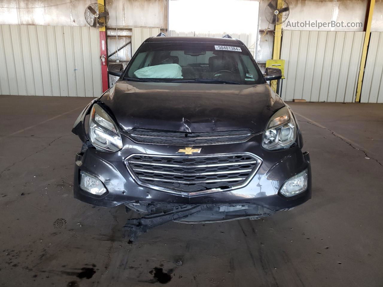 2016 Chevrolet Equinox Ltz Угольный vin: 2GNALDEK3G6285640