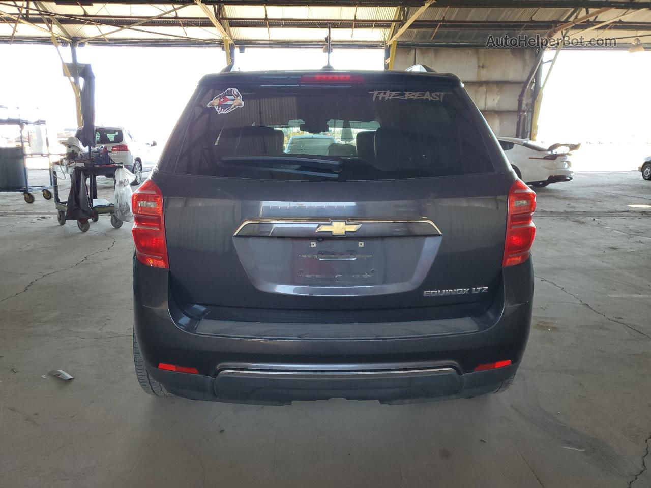 2016 Chevrolet Equinox Ltz Угольный vin: 2GNALDEK3G6285640