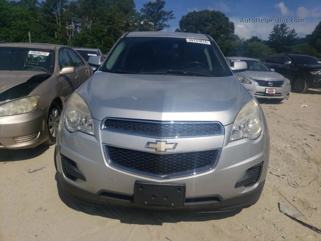 2012 Chevrolet Equinox Lt Gray vin: 2GNALDEK4C1115567