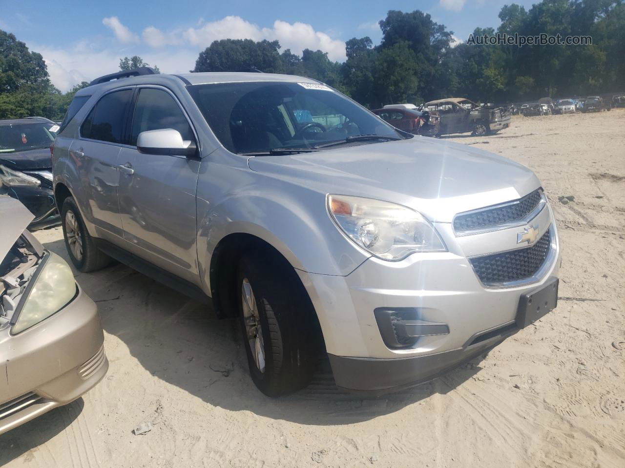 2012 Chevrolet Equinox Lt Gray vin: 2GNALDEK4C1115567