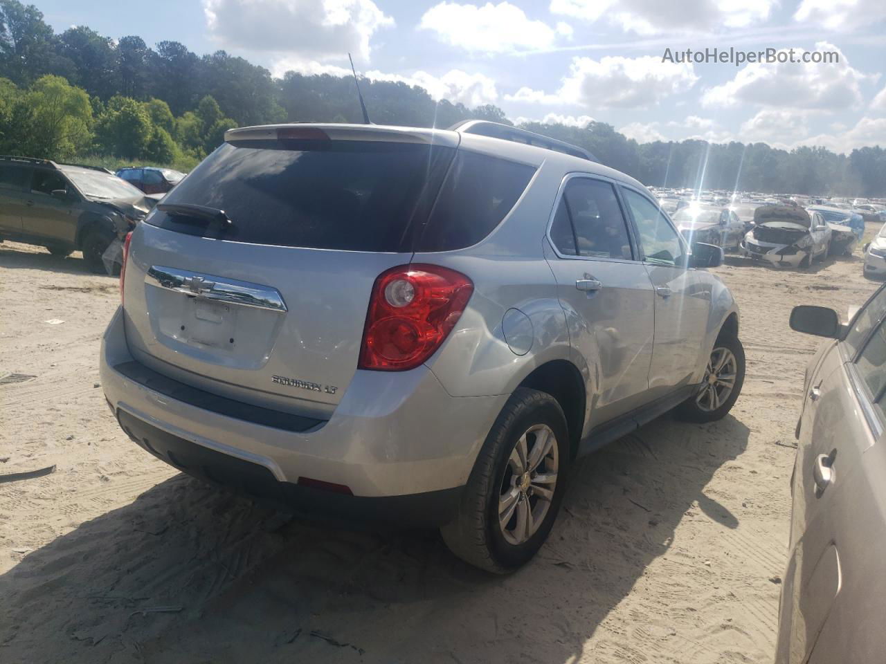 2012 Chevrolet Equinox Lt Gray vin: 2GNALDEK4C1115567