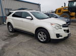 2012 Chevrolet Equinox Lt White vin: 2GNALDEK4C1260933