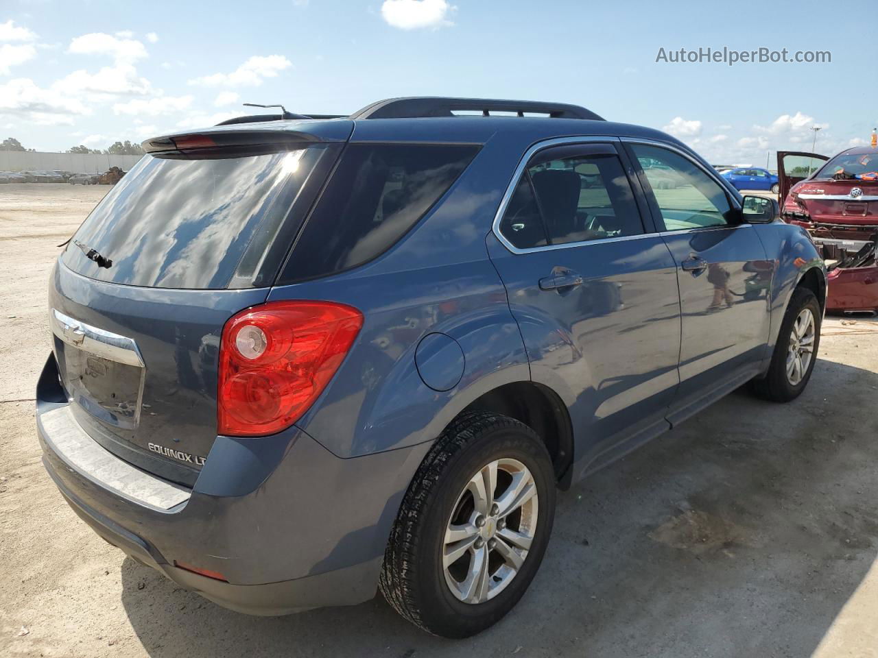 2012 Chevrolet Equinox Lt Blue vin: 2GNALDEK4C6104815