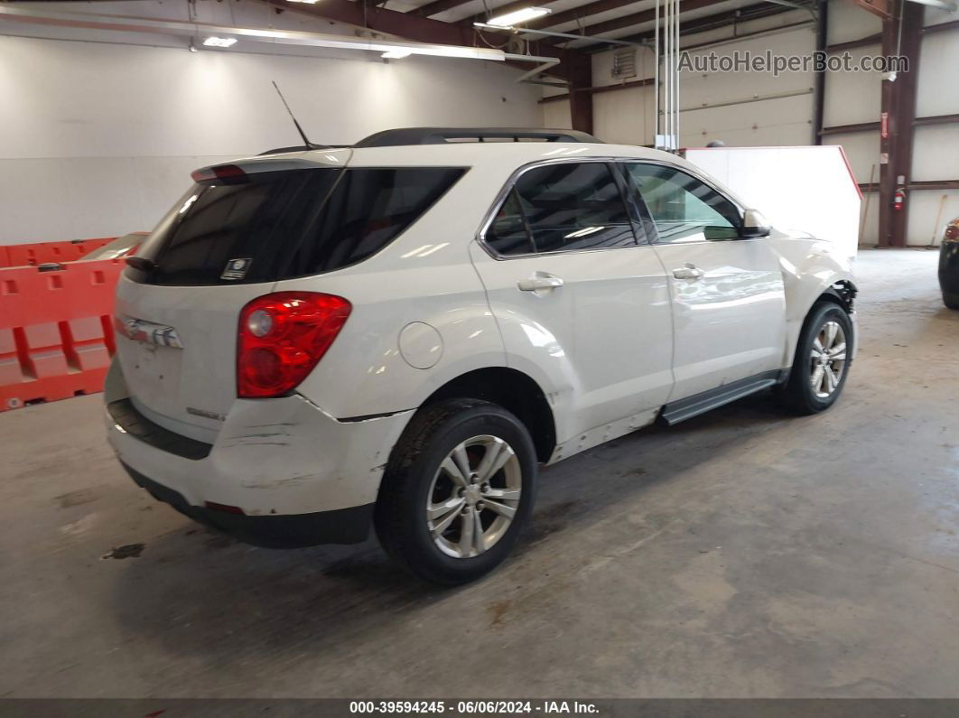 2012 Chevrolet Equinox 1lt White vin: 2GNALDEK4C6169048