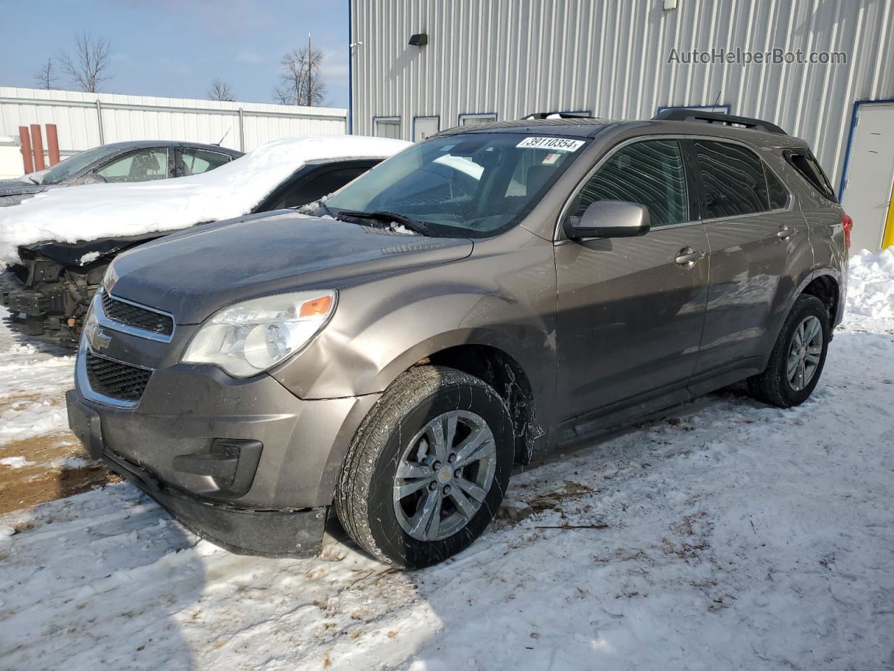 2012 Chevrolet Equinox Lt Gray vin: 2GNALDEK4C6260918