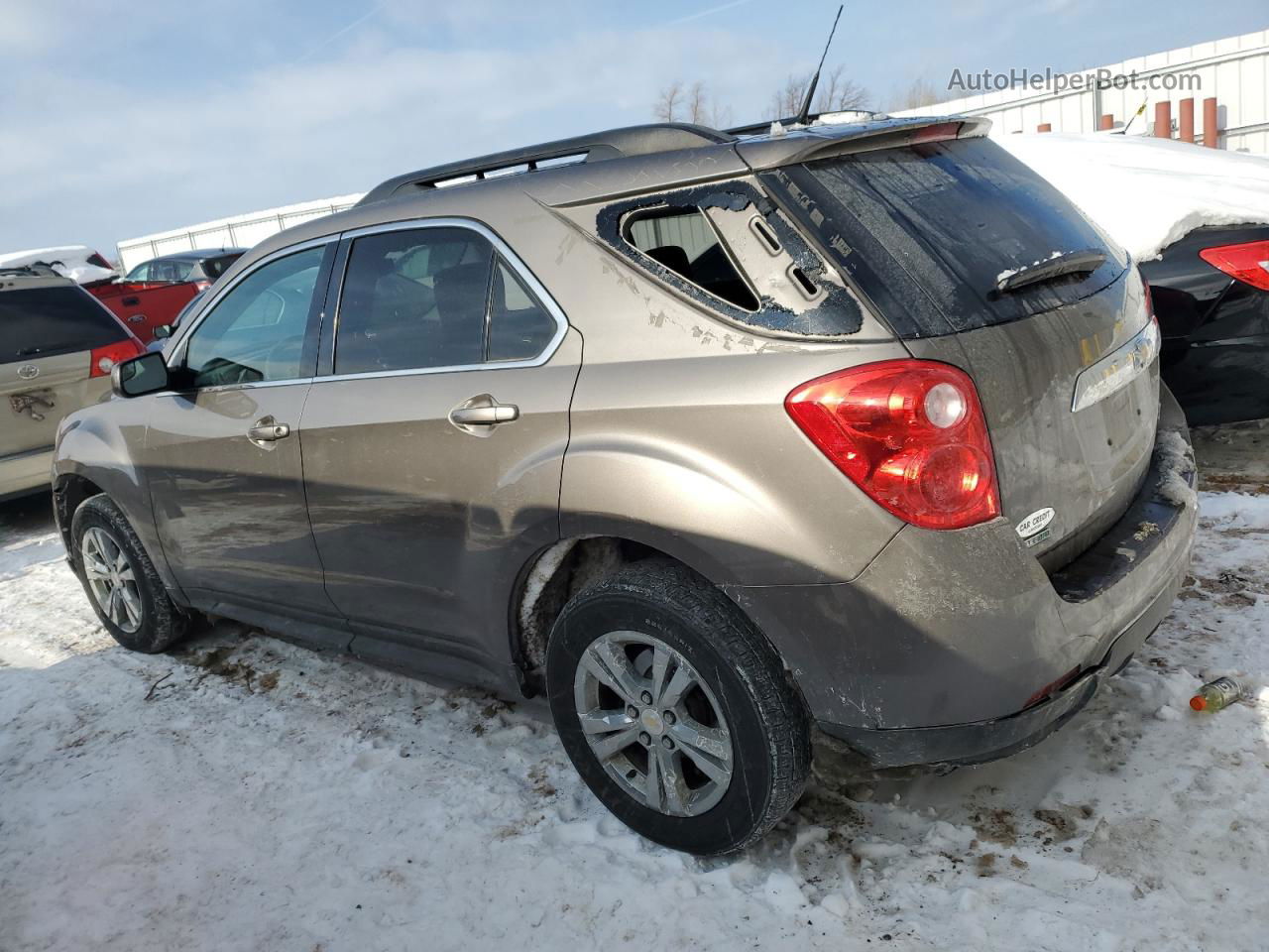 2012 Chevrolet Equinox Lt Gray vin: 2GNALDEK4C6260918