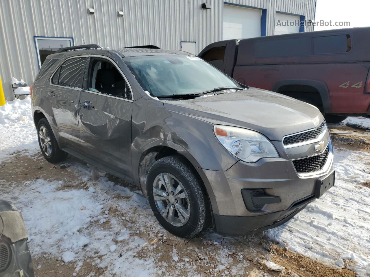 2012 Chevrolet Equinox Lt Gray vin: 2GNALDEK4C6260918