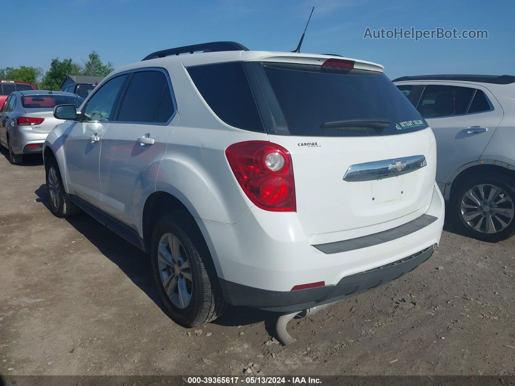 2012 Chevrolet Equinox 1lt White vin: 2GNALDEK4C6348156