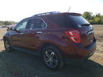 2016 Chevrolet Equinox Ltz Maroon vin: 2GNALDEK4G1154567