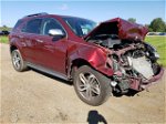 2016 Chevrolet Equinox Ltz Maroon vin: 2GNALDEK4G1154567