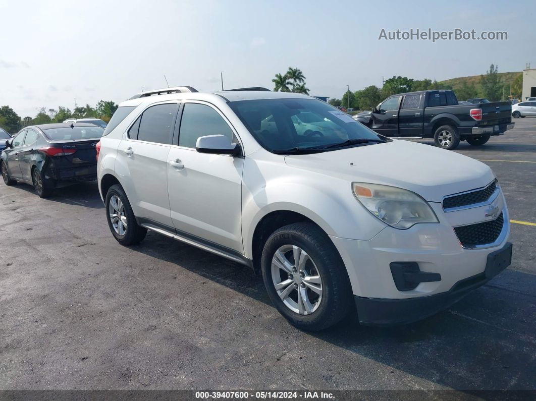 2012 Chevrolet Equinox 1lt Белый vin: 2GNALDEK5C1313350