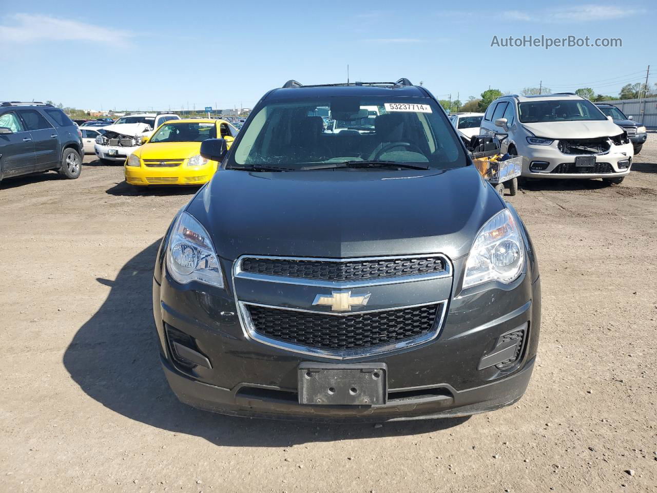 2012 Chevrolet Equinox Lt Charcoal vin: 2GNALDEK5C1316488