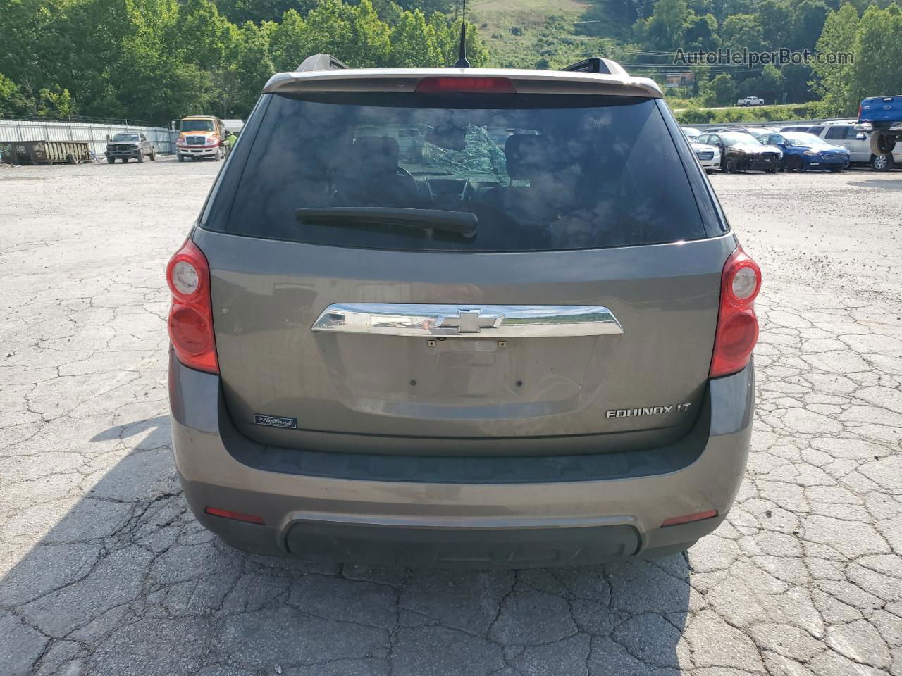 2012 Chevrolet Equinox Lt Tan vin: 2GNALDEK5C6372756