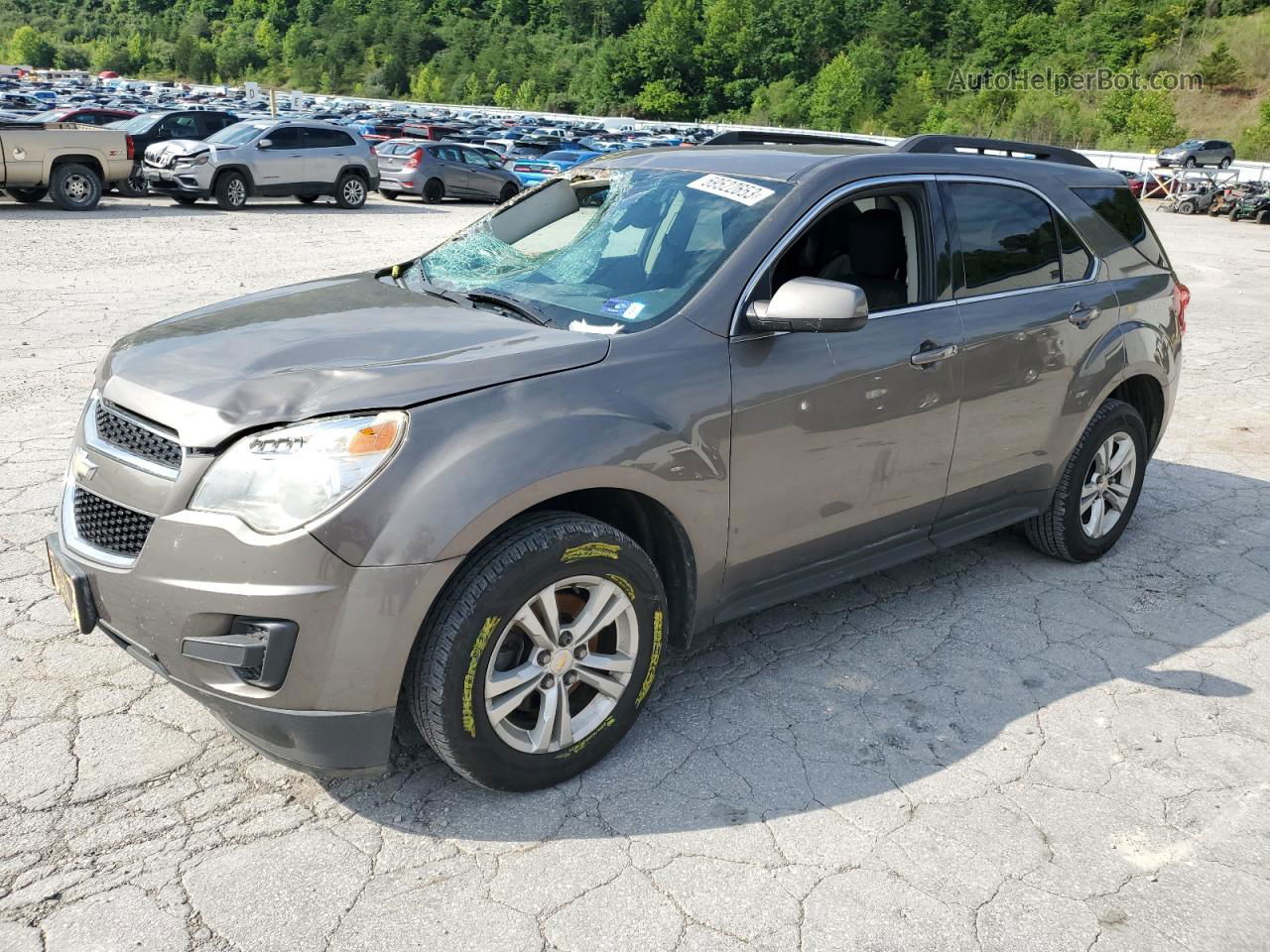 2012 Chevrolet Equinox Lt Tan vin: 2GNALDEK5C6372756