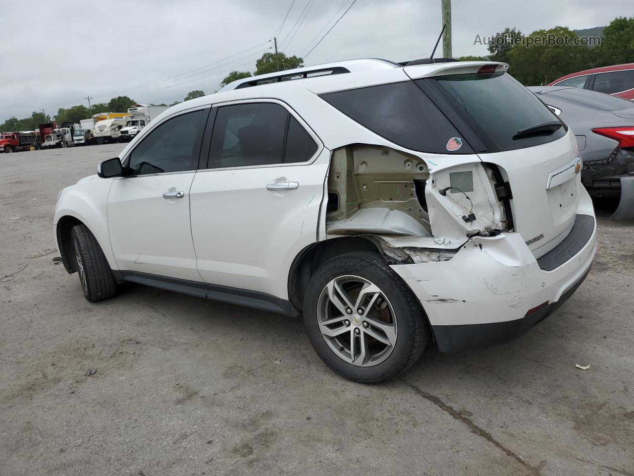 2017 Chevrolet Equinox Premier White vin: 2GNALDEK5H1512230