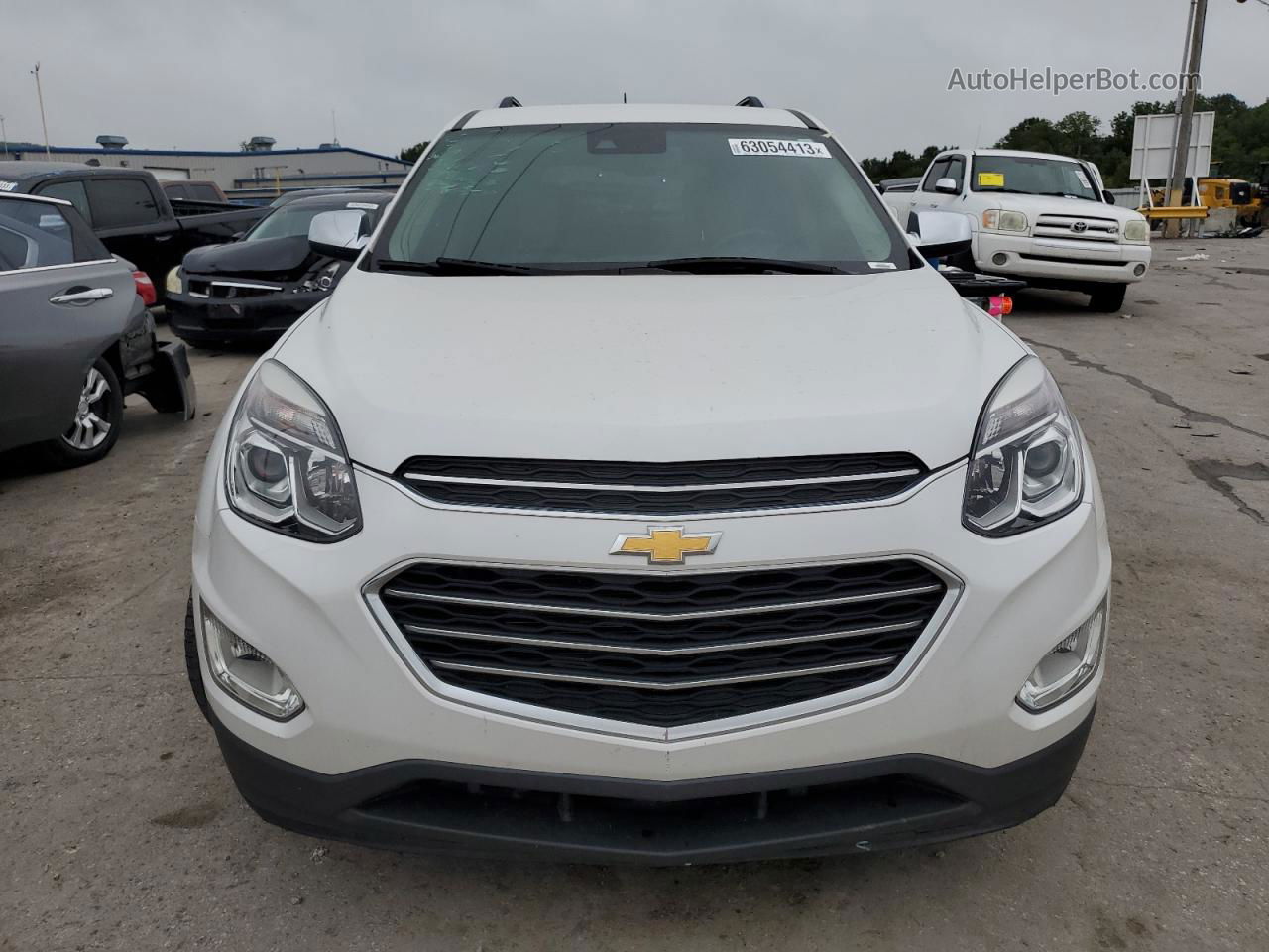 2017 Chevrolet Equinox Premier White vin: 2GNALDEK5H1512230