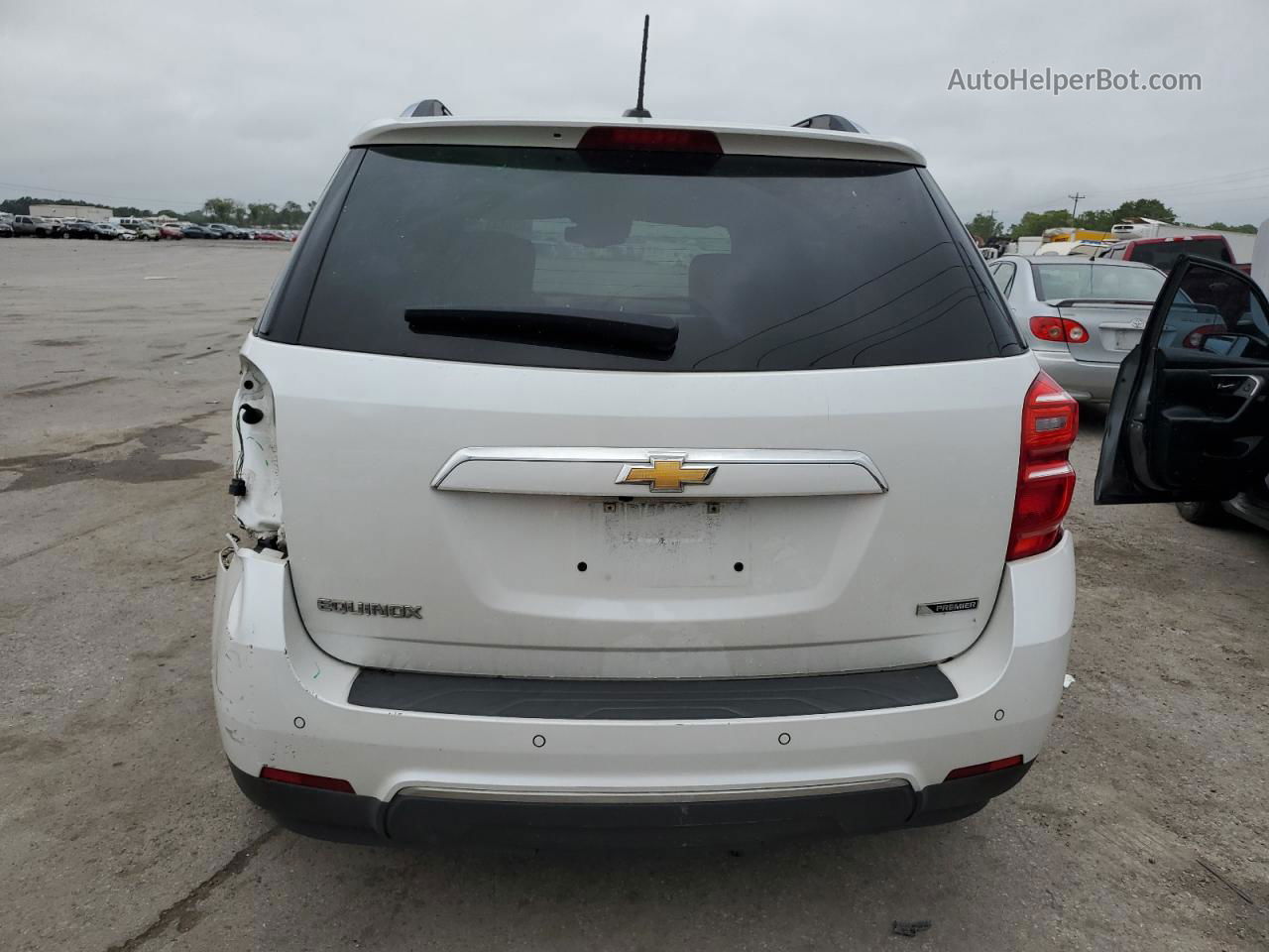 2017 Chevrolet Equinox Premier White vin: 2GNALDEK5H1512230