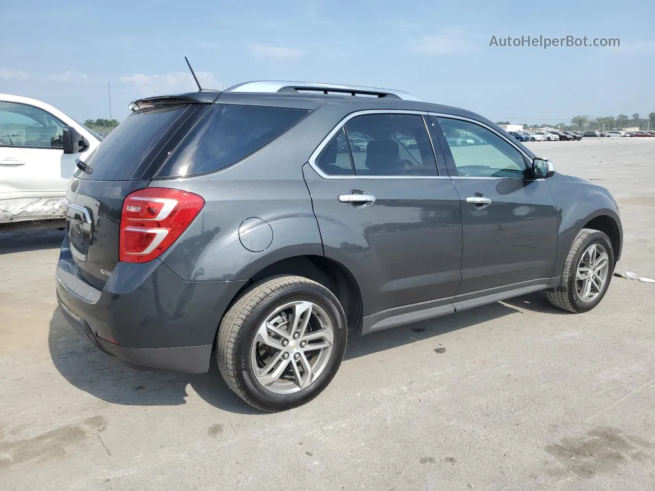 2017 Chevrolet Equinox Premier Серый vin: 2GNALDEK5H1533272