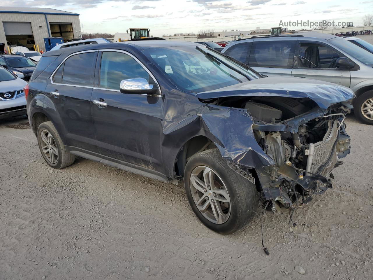 2017 Chevrolet Equinox Premier Угольный vin: 2GNALDEK5H6292123