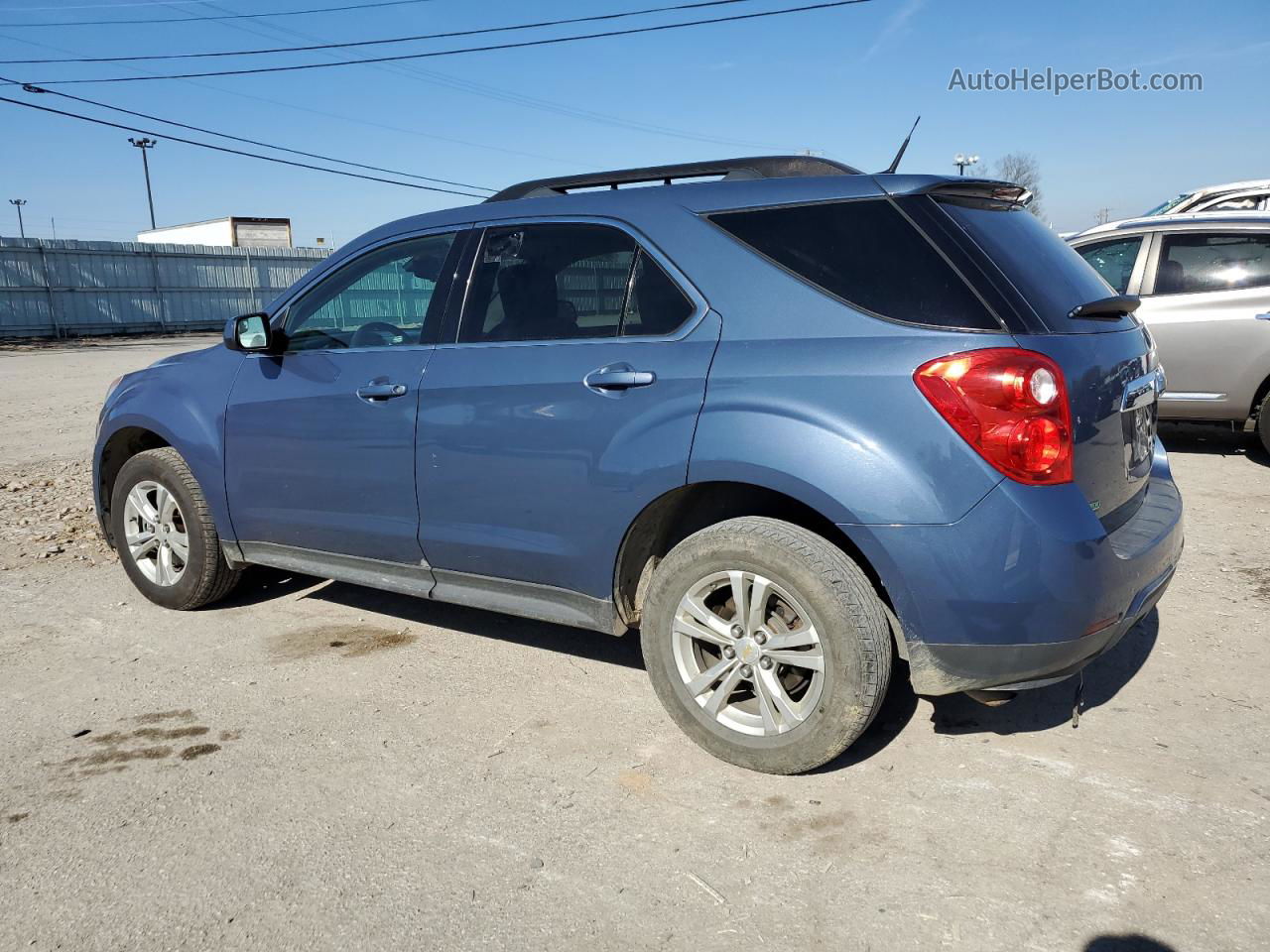 2012 Chevrolet Equinox Lt Blue vin: 2GNALDEK6C6195540